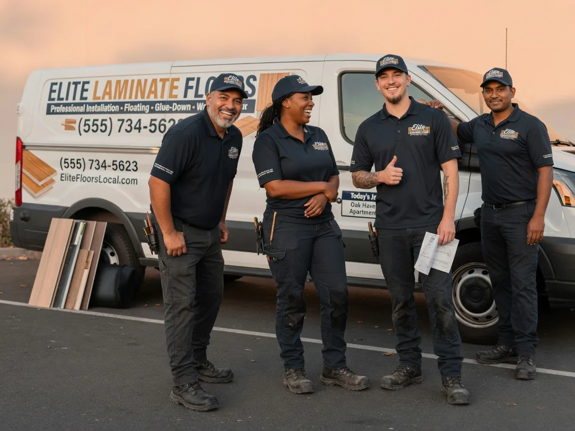 Laminate flooring installation company in Strong, ME